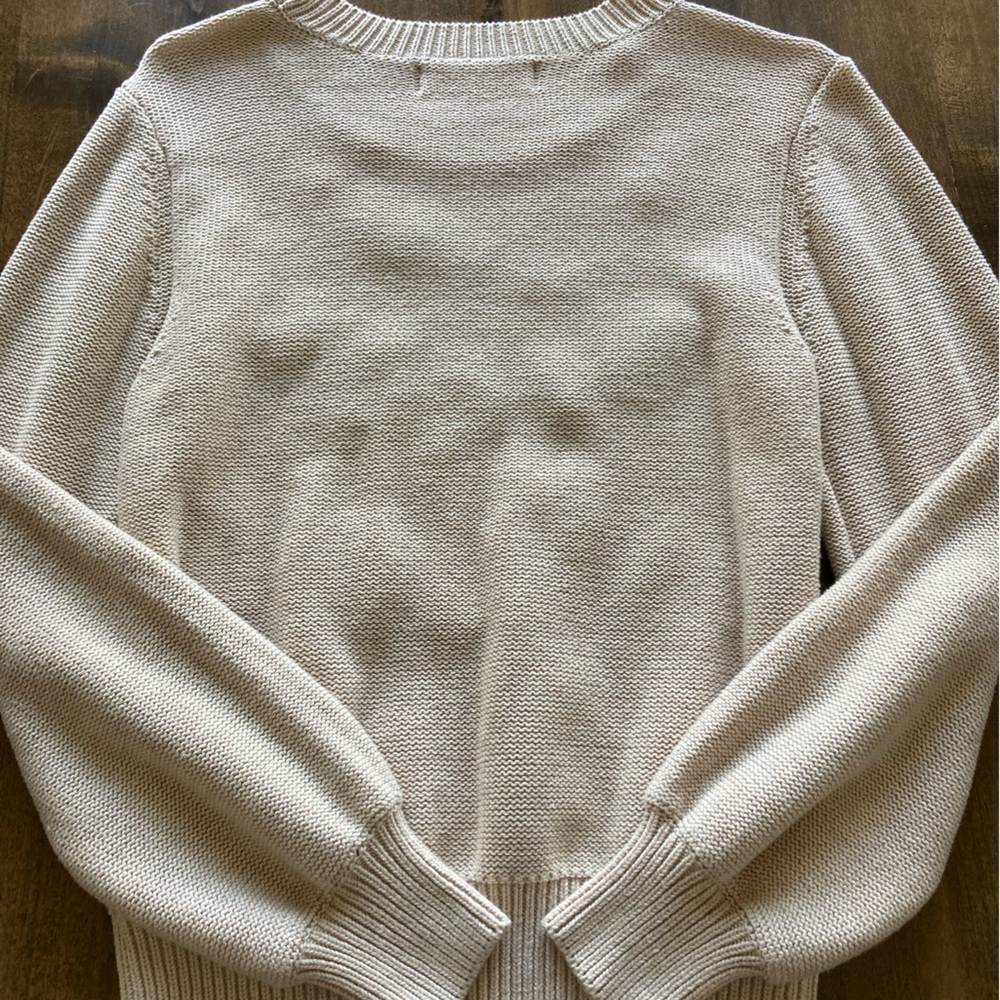 Princess Highway Cream Embroidered Autumn Sweater - Picture 5 of 6